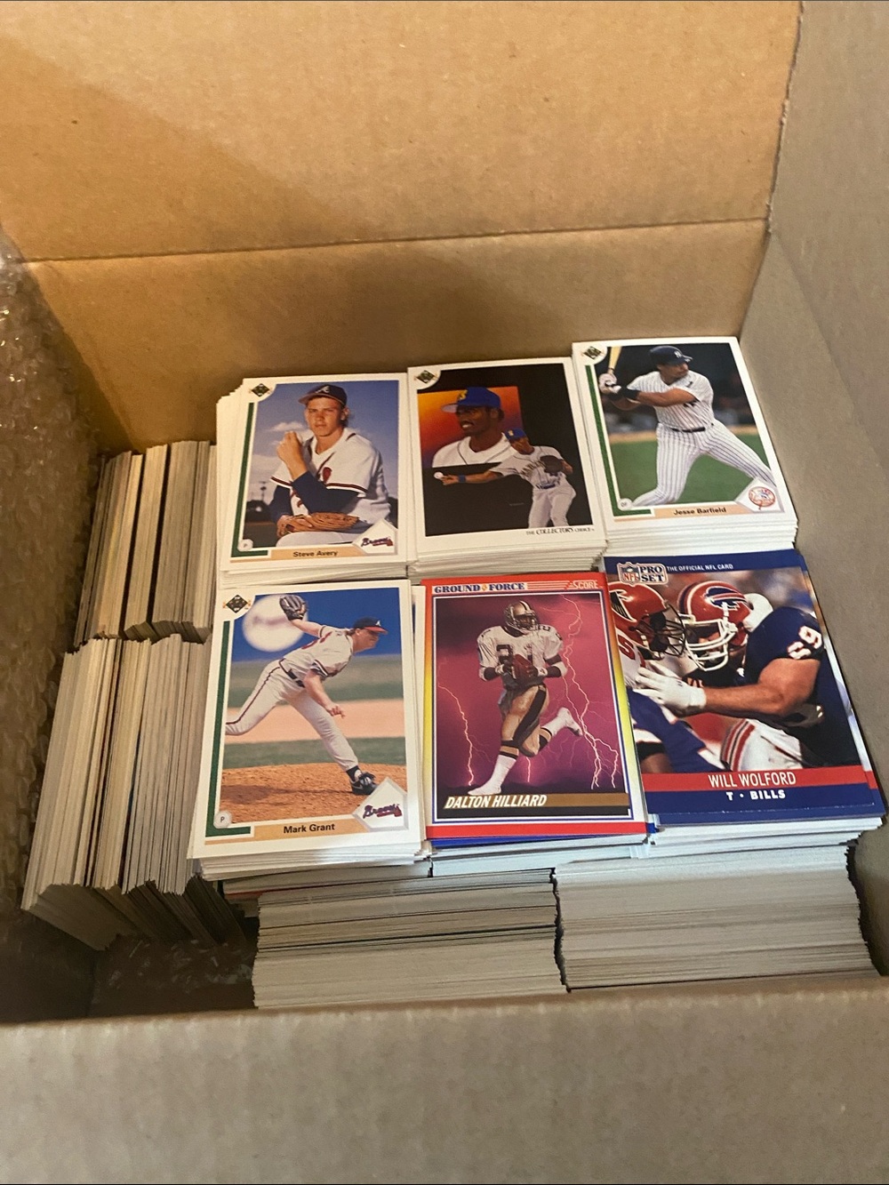 Bulk Lot Of Common Sports Cards Approx Over 4kg Box 2